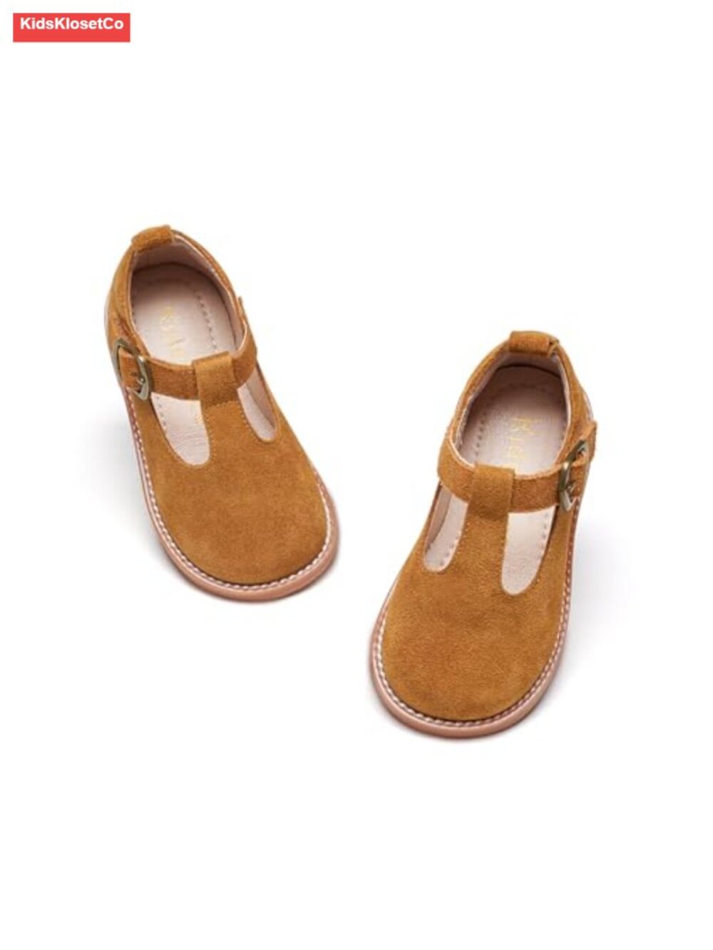 Toddler Girl Mary Jane School Uniform Dress Shoes Oxford Flats Leather Hook &